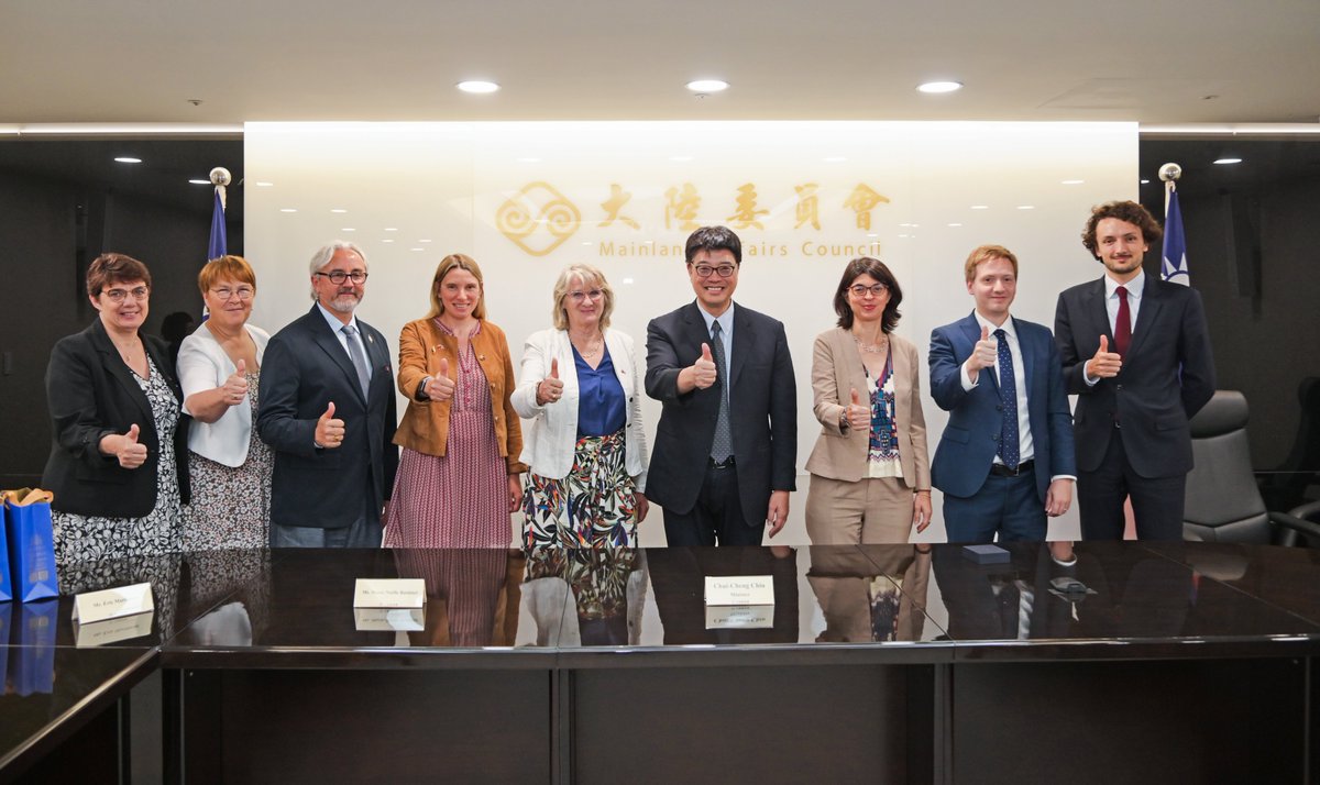 🇹🇼🤝🇫🇷 Min. Chiu welcomed Chair Marie-Noëlle Battistel and the French National Assembly Taiwan Friendship Group for in-depth exchanges on regional security, foreign interference, and cognitive warfare.
We thank our French friends for their enduring and firm support for Taiwan.