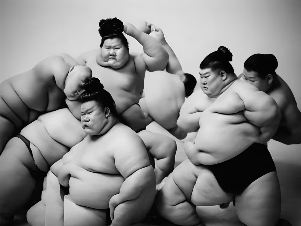 SUMO, study III, bw#34 by <a href="/peternitschcom/">Peter Nitsch 🤝</a>