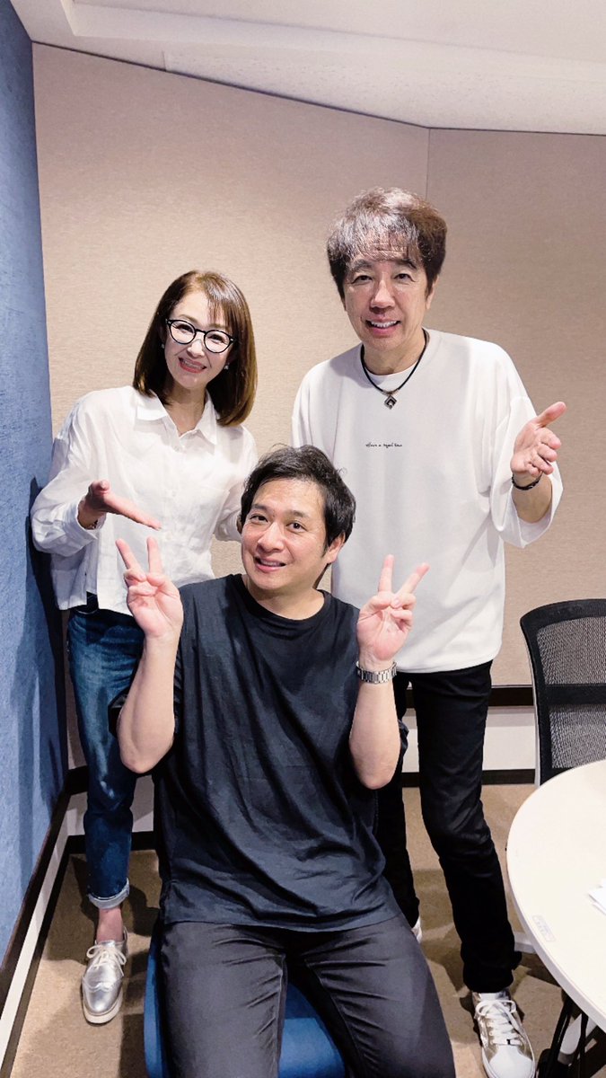 madoka_oishi's tweet image. 昨日は「博也とまどかの歌謡ロード」の収録がありました。
#松原健之 さん　#瀬口侑希 さん　#堀内春菜 さん　#走裕介 さんに
お越しいただきました♬
#博也とまどかの歌謡ロード
#聴いてね
#enka
#歌謡曲