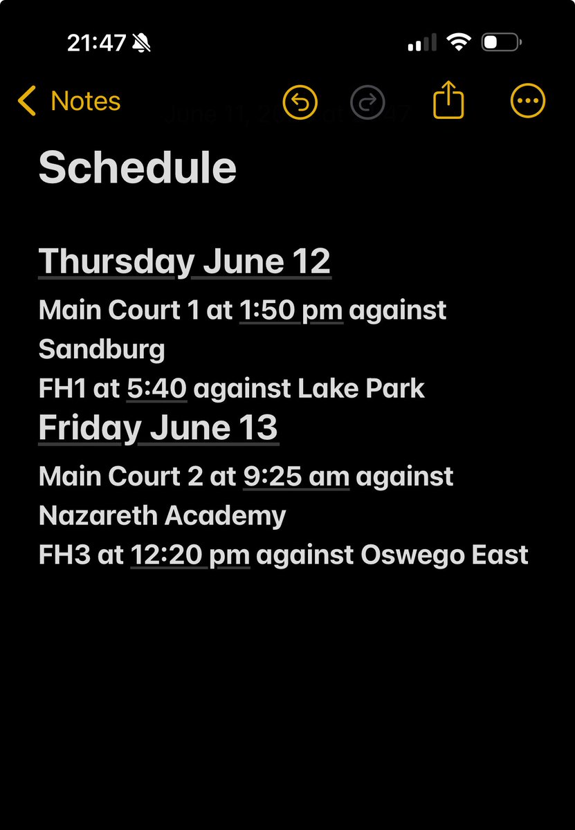 Looking forward to competing with my team.  Excited to see where we are as a team, as well as what we need to work on before the season starts to get where we want to get. Below is my Schedule for tomorrow and Friday in Batavia.