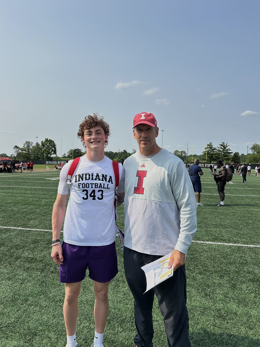 isaaczieglerqb's tweet image. I had a great time competing @IndianaFootball camp on Tuesday 6/10
Grateful for the opportunity to work with, and be coached by, Indiana’s incredible coaches!
@chandlerwhitmer
@CoachReed18
@CCignettiIU
@Coach_Bostad