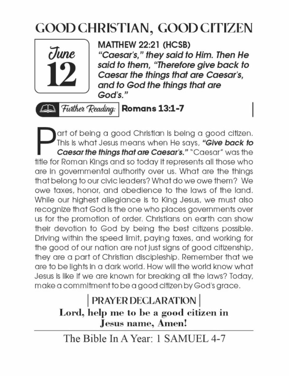 #DailyMomentsWithGod
 - By BishopsFred&amp;FunbiAddo