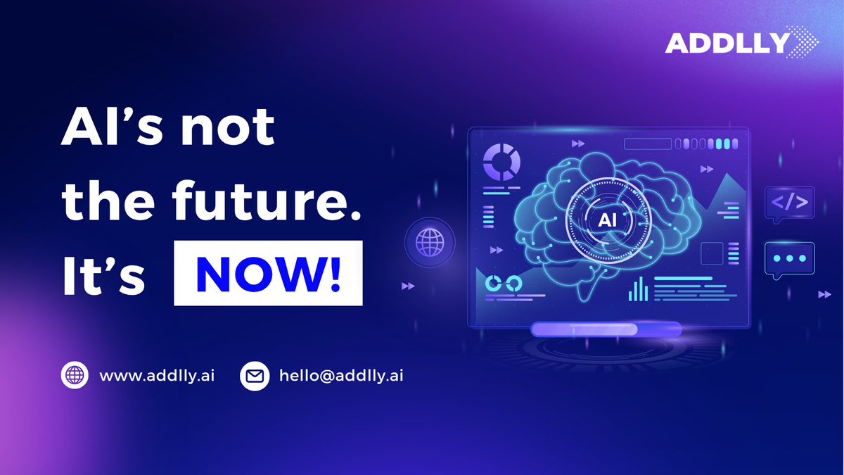 AddllyAi's tweet image. Everyone says “AI is the future of content marketing.”  Wrong! ❌

It’s how your competitors are already outranking you. 👇
#AIContentMarketing #AddllyAI #ArtificialIntelligence