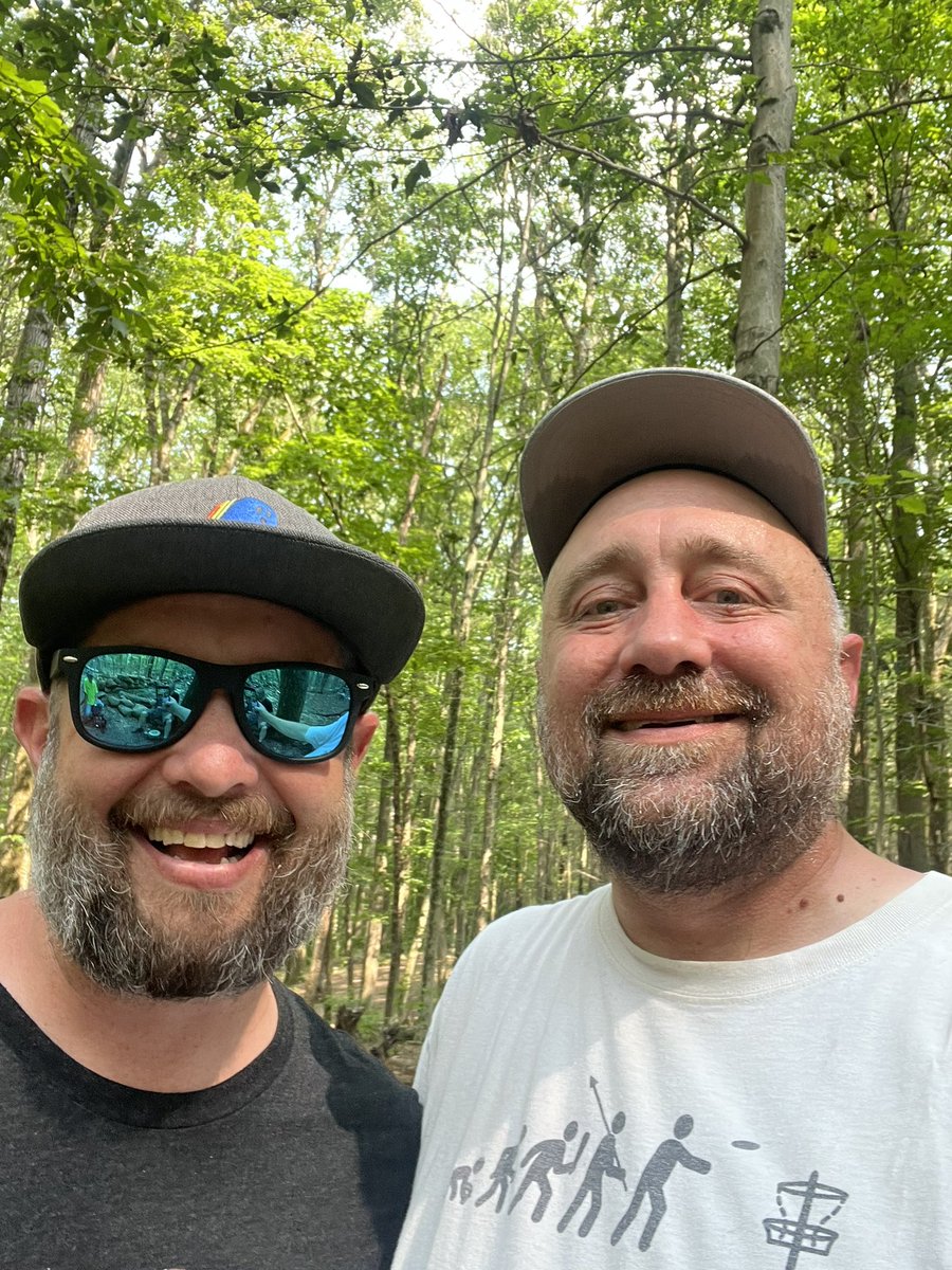 Played some disc golf with this fucking guy today.  True gem of a human <a href="/Mike_Youngberg/">Mike Youngberg</a>