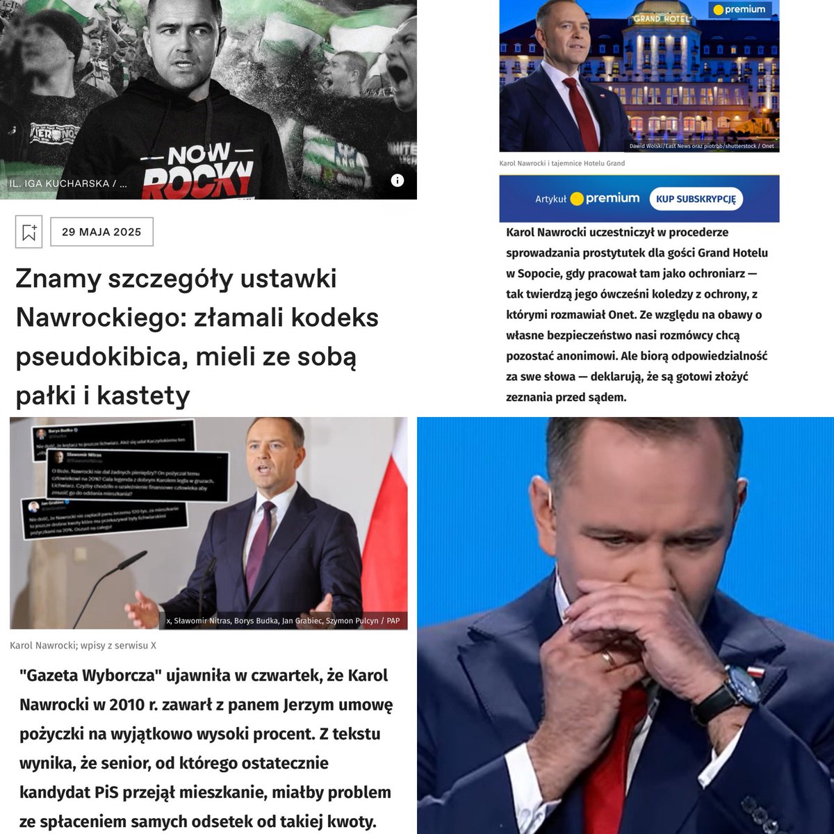 wiolun's tweet image. Ktoś taki nigdy nie będzie miał mojej zgody, aby nazywać się moim Prezydentem!
Jako Polka mam godność oraz szacunek do własnej Ojczyzny i nie zaakceptuje dna moralnego na najwyższym urzędzie mojego kraju!
#Nawrocki