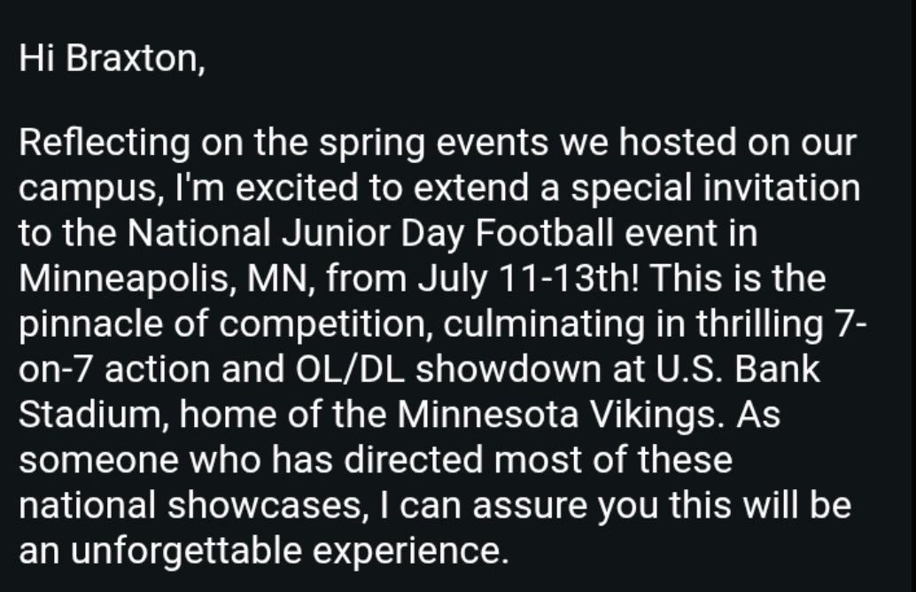 Thank you <a href="/OBUCoachJensen/">Chris Jensen</a> for the invite out!! <a href="/OBU_Football/">OBU Football</a> <a href="/CoachCoatney/">Coach Logan Coatney</a> <a href="/CoachT_Shep/">Tyler Sheppard</a> <a href="/N_W_Sports/">Nation Wide Sports!</a> <a href="/PrepRedzoneOK/">Prep Redzone Oklahoma</a>