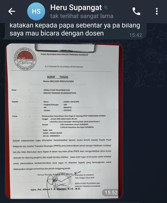 02Alyca77884's tweet image. ‼️PENIPUAN ONLINE ATAS NAMA KEPOLISIAN‼️
temen temen plis bantu aku, akunku kecil tolong ramein😭😭😭
@PoldaBali @DivHumas_Polri @UdayanaUniv @BEM_Udayana @CCICPolri