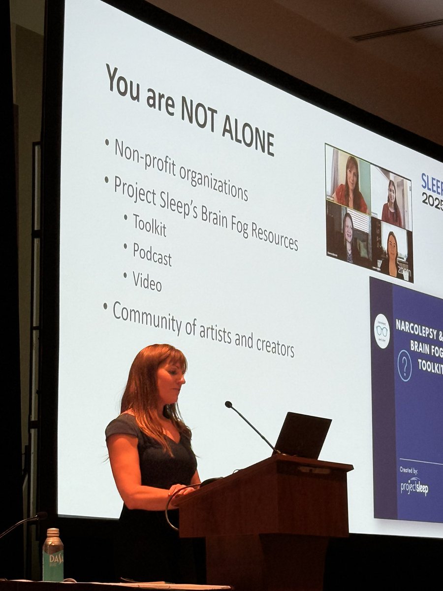 Julie Flygare (@remrunner) on Twitter photo Beyond honored to present at #sleep2025 about brain fog and cognitive issues in people with #narcolepsy and #idiopathichypersomnia! Thank you Dr. Kiran Maski for the opportunity to! Thank you <a href="/AASMorg/">American Academy of Sleep Medicine</a> & <a href="/ResearchSleep/">Sleep Research Society</a> for including patient voices and patient advocacy orgs! Beyond honored to present at #sleep2025 about brain fog and cognitive issues in people with #narcolepsy and #idiopathichypersomnia! Thank you Dr. Kiran Maski for the opportunity to! Thank you <a href="/AASMorg/">American Academy of Sleep Medicine</a> & <a href="/ResearchSleep/">Sleep Research Society</a> for including patient voices and patient advocacy orgs!
