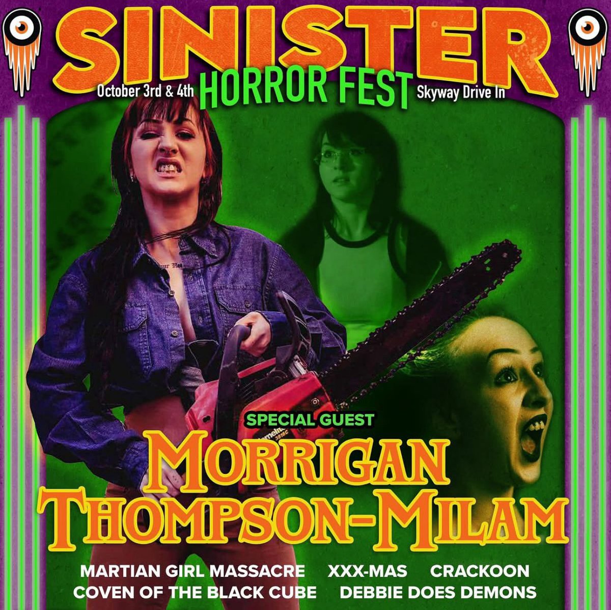 A new 📌 post: 

- June 19th I will be chatting with <a href="/WithoutYourHead/">Without Your Head Horror Podcast</a> 

- I’ve been cast in #MyBladeisYourSalvation by <a href="/jamesd7004/">James Dean</a> as “Samatha”

- “Midnight Maniac” is a GO! I’ve been cast as “Arcadia”

- I will be at #SinisterHorrorFest October 3rd &amp; 4th

allmylinks.com/theemorrigannn