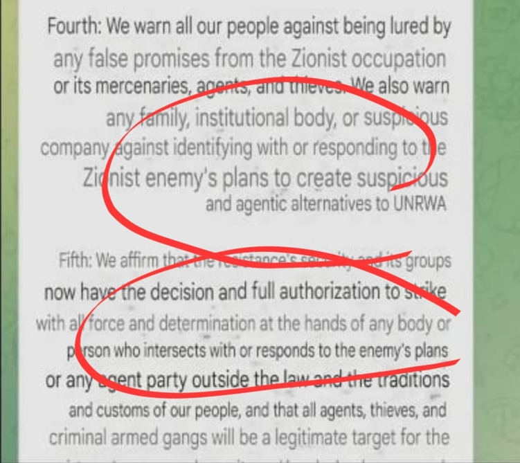 lauferdaniel's tweet image. Hamas kill 5, possibly kidnap US-backed Gaza aid staff.

Hamas attacked a GHF staff bus enroute to aid site at 10 pm local.

For days Hamas threatened the aid worker lives, said they undermine UN aid.

Hamas diverted $1 BILLION from UN, is financially strained by new direct aid.