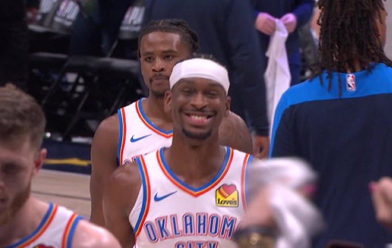 Game 1 - Game winner on our head

Game 2- Blowout

Game 3- JDub has a good game and Shai doesn’t

🤔
