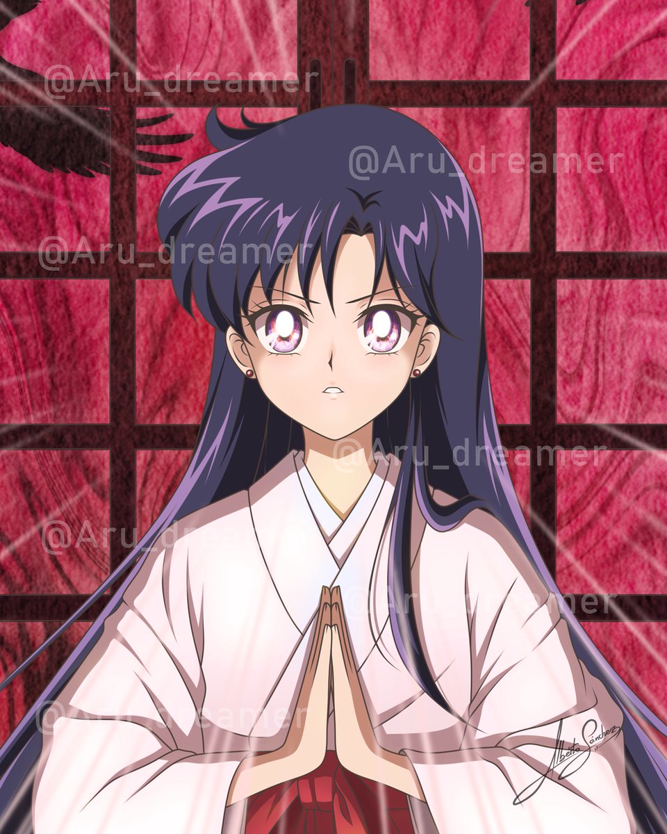 As she gazes at the flames flickering before her, Rei gains a vision of what is to come. 🔥

This illustration is next in the series of #SailorMoon fanart I’ve commissioned the wonder <a href="/Aru_dreamer/">Alberto</a> to help me create! Watch out for more ✨🌙✨

#セーラームーン