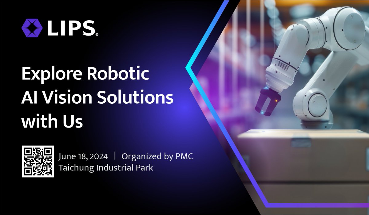 LIPS_Corp's tweet image. 🤖 Join LIPS at PMC’s Industrial Robot x AI Integration Forum on June 18! We’ll showcase real-time 3D vision for robotics, AGV/AMR, and smart factories—featuring HRC, object recognition, and path tracking.
#LIPS #AIVision #RoboticsIntegration #AGV #AMR #SmartManufacturing #PMC