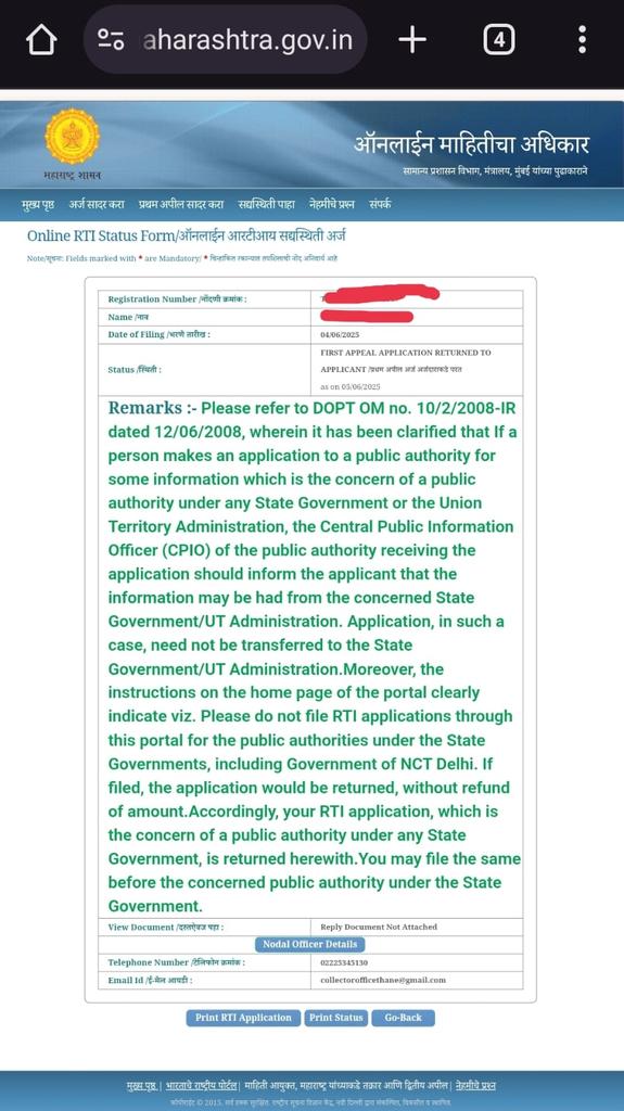 PetitionGroup (@petition_group) on Twitter photo This is simply outrageous! <a href="/mygovMaha/">MyGov Maharashtra</a> portal for lodging RTI Applns. itself warns applicants to NOT file applns related to Maha.State Govt.Depts. This is preposterous! Urge <a href="/DoPTGoI/">DoPT</a> <a href="/CMOMaharashtra/">CMO Maharashtra</a> <a href="/MahaChiefSec/">Chief Secretary of Maharashtra</a> to ensure all RTI Applns related to StateGovt. Are accepted here. This is simply outrageous! <a href="/mygovMaha/">MyGov Maharashtra</a> portal for lodging RTI Applns. itself warns applicants to NOT file applns related to Maha.State Govt.Depts. This is preposterous! Urge <a href="/DoPTGoI/">DoPT</a> <a href="/CMOMaharashtra/">CMO Maharashtra</a> <a href="/MahaChiefSec/">Chief Secretary of Maharashtra</a> to ensure all RTI Applns related to StateGovt. Are accepted here.