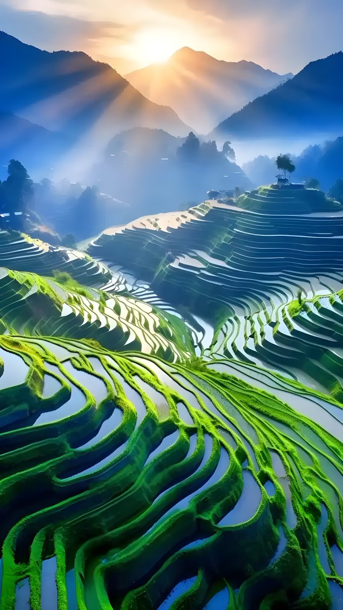 🌾【Longji Rice Terraces | A Living Landscape of Harmony】
One of China’s most iconic terraced fields, the Longji Rice Terraces have been carved into the hills of Longsheng for over 650 years, reflecting generations of ingenuity and coexistence with nature.

They come alive each season—from mirrored paddies in spring to golden waves in autumn.

📍Longsheng, Guangxi, China

#longjiriceterraces #Guangxi #Chinatravel #VisitGuangxiYear2025
