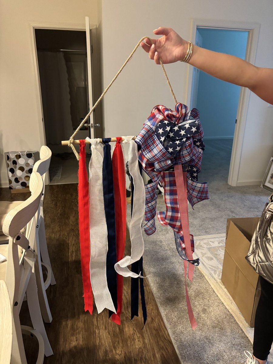 JaneCallihan's tweet photo. Stars, Stripes and Stories today with our very own @WendyKing!!  Learning the history of our flag and even had the pleasure of hearing one of our very talented colleagues sing The National Anthem!! #KEDCgrants ❤️ https://t.co/ZWacGH5I6l