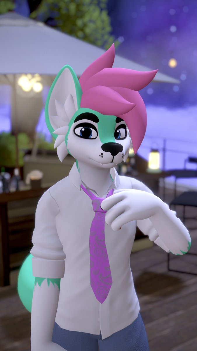 Ok so uh 

I kinda look good with a tie 

Loving the new outfit! 

Model by <a href="/ScoutArtz/">ScoutArtz</a> 
Outfit by <a href="/Polycr0w/">🤍Polycrow🤍</a>