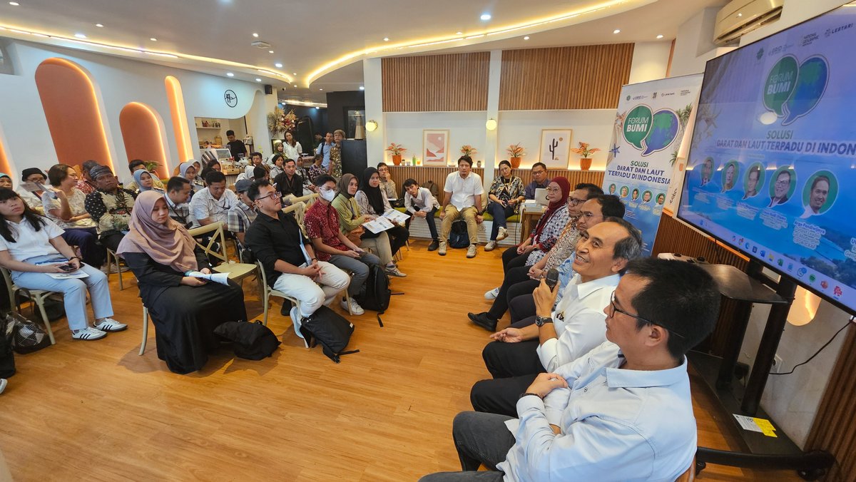 🌱🌊We introduced the integrated land-sea landscape' project approach to over 40 media outlets—highlighting our mission to strengthen climate resilience, reduce land &amp; marine degradation, and support a sustainable blue-green economy through public-private-community collaboration