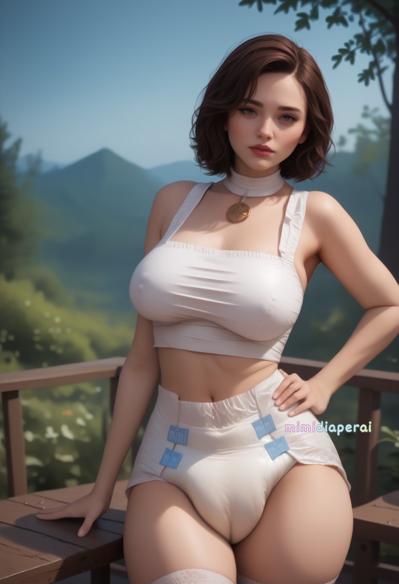 #ABDL #diapergirl #abdlgirl #diaper #AIart #おむつ #幼児退行