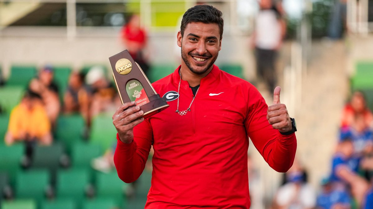 Two #Dawgs score for expected First Team All-America honors (Moustafa Alsherif - javelin, Jayden Keys - long jump) during the opening day of the NCAA Outdoor Championships in Eugene, OR.

➡️ gado.gs/da5

#GoDawgs | #NCAATF