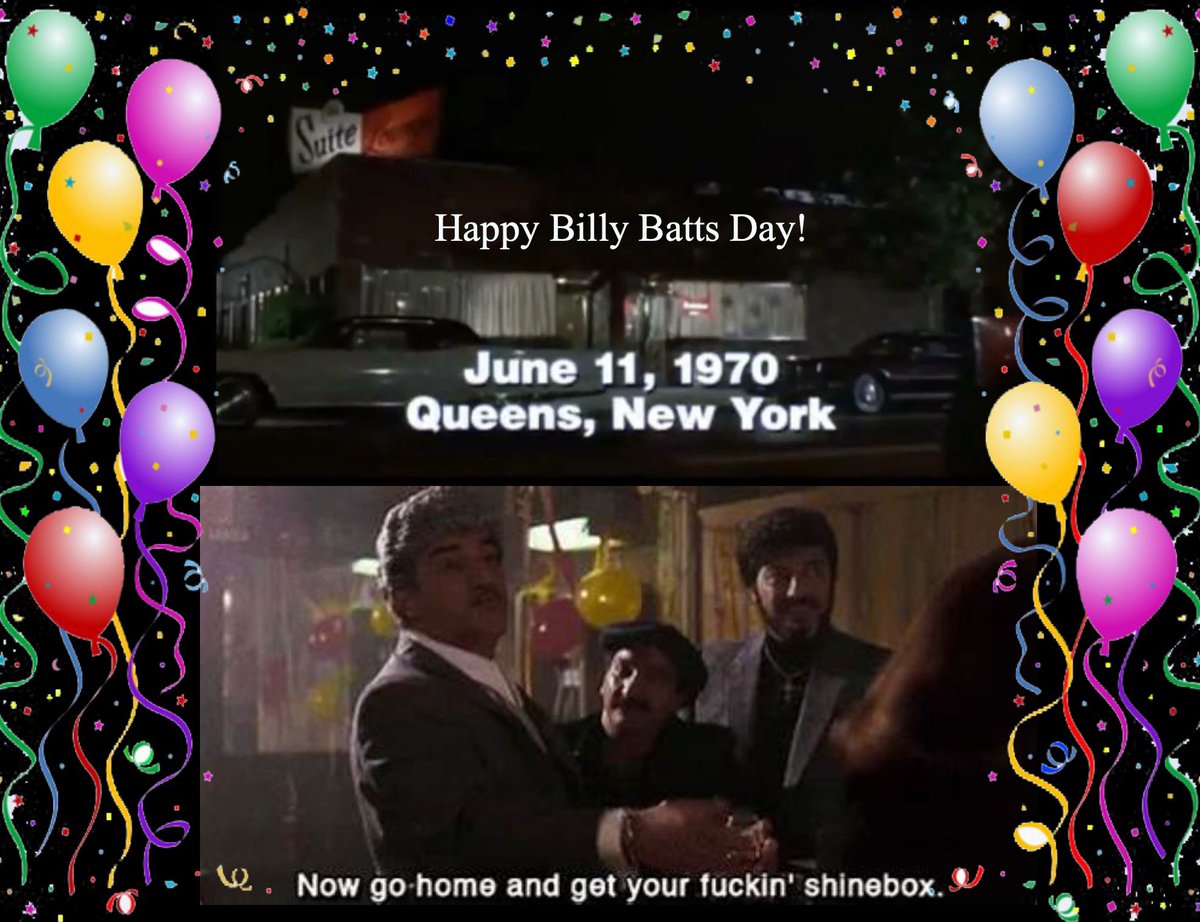 Happy 55th Billy Batts Day to all who celebrate!
