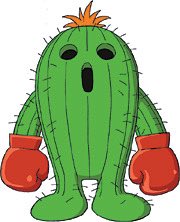 Top 3 digimones el loco togemon. Un cactus que te boxea, tipazo total.