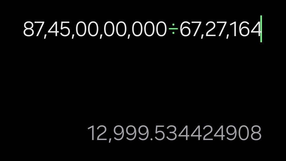 sumanth169's tweet photo. Please check math's before posting, this will mislead others https://t.co/Oj3my8aSH9