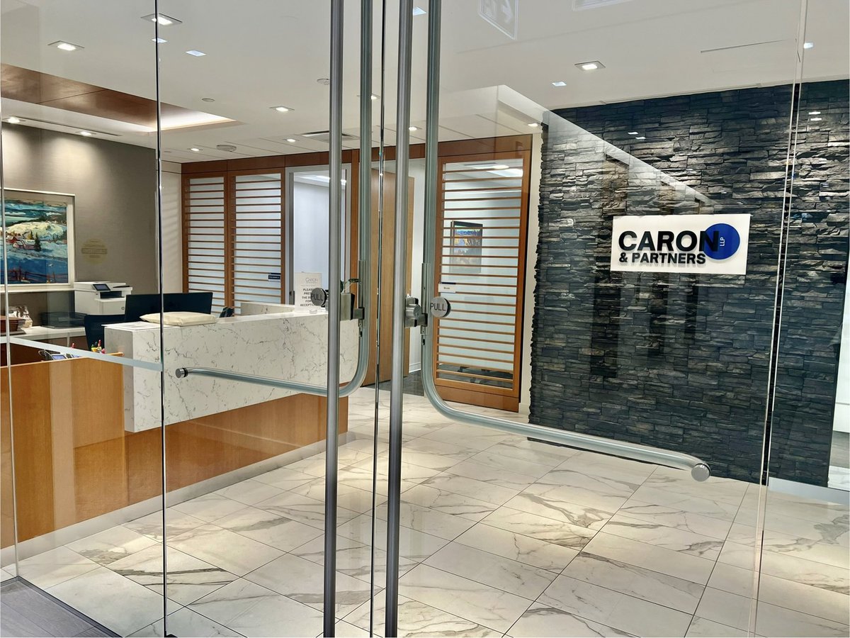 bpshkurti's tweet photo. New look, same trusted team! We're excited to reveal our new logo at Caron &amp; Partners LLP @CaronPartners - a fresh symbol of the work we love and the clients we’re proud to serve. Stop by and see it in person! https://t.co/XoaqWV8hDp