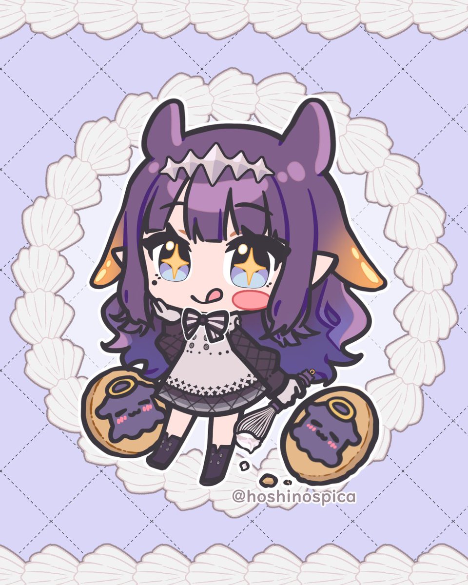 takodachi cookies ! tacookies...? 🐙🍪
#inART #いなート