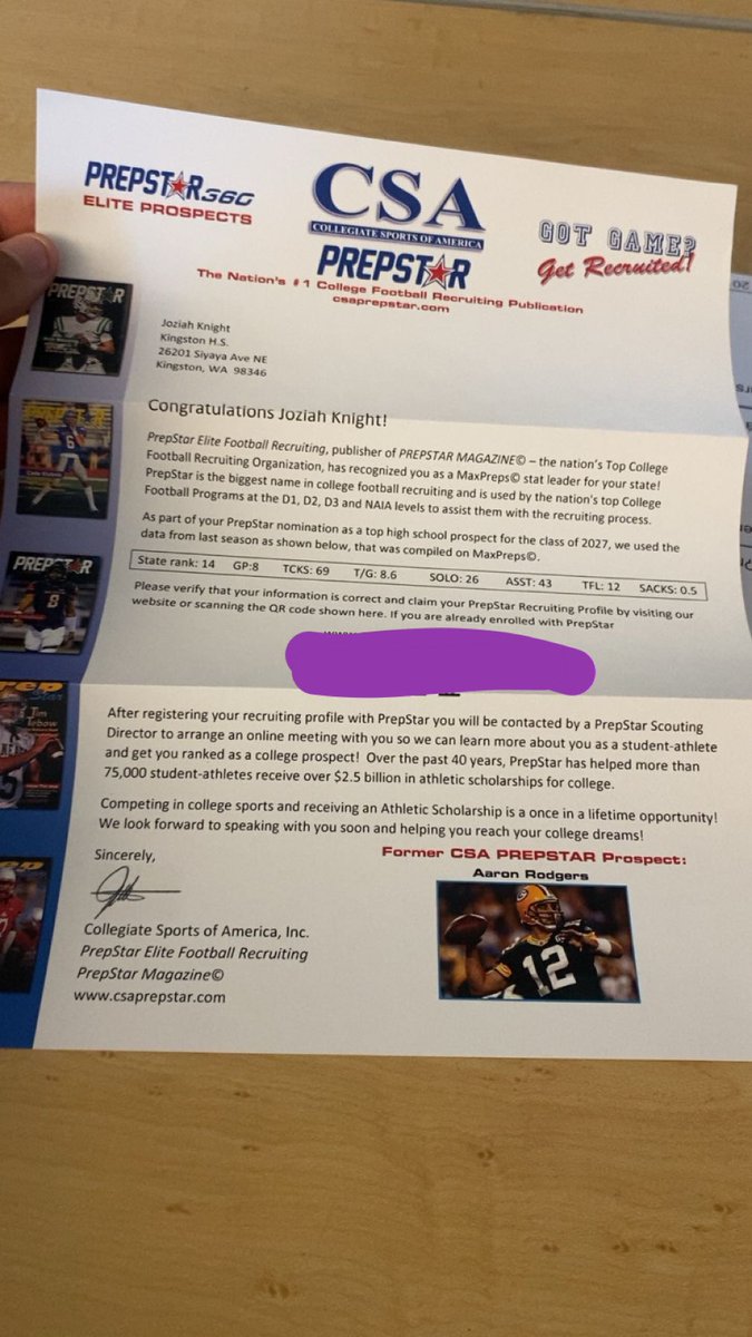 JOZIAHKNIGHT (@joziahknight4) on Twitter photo #14th player for C/O 2027 in Washington🙏
<a href="/CSAPrepStar/">PREPSTAR</a>
<a href="/CoachHarmening/">Kurt Harmening</a>
<a href="/TopPreps/">SPORTS NEWS, VIDEOS, GRAPHICS, EXPOSURE & MORE</a>
<a href="/CoachParkerCCU/">Bryan Parker</a>
<a href="/CoachDeBastiani/">Mark DeBastiani</a> #14th player for C/O 2027 in Washington🙏
<a href="/CSAPrepStar/">PREPSTAR</a>
<a href="/CoachHarmening/">Kurt Harmening</a>
<a href="/TopPreps/">SPORTS NEWS, VIDEOS, GRAPHICS, EXPOSURE & MORE</a>
<a href="/CoachParkerCCU/">Bryan Parker</a>
<a href="/CoachDeBastiani/">Mark DeBastiani</a>