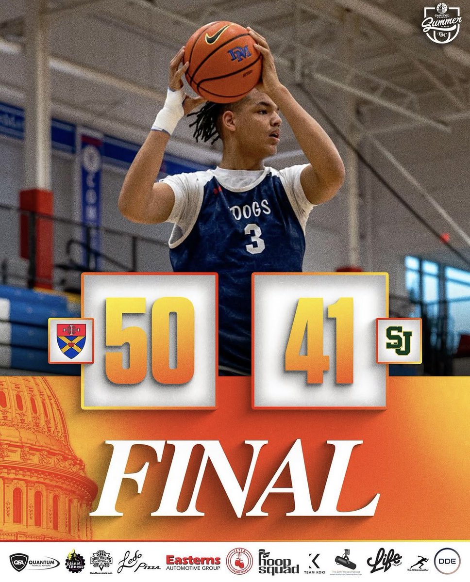 Great 2nd Half defense holding St. John’s Catholic to 16 points while 17 bench points spurred us to a comeback win in our final regular season game! #BulldogBasketball
G. Godette 11 Pts
I. Wallsten 11 Pts
S. Wick 8 Pts