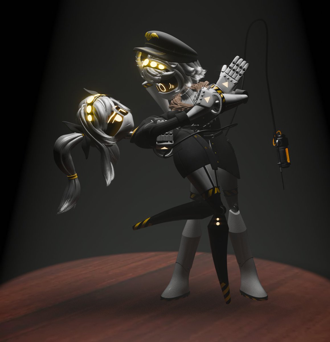 CrowThings_'s tweet image. &quot;Don&apos;t tell me you&apos;re nervous,Stud?&quot;               

#codegold #murderdrones #SerialDesignationJ #serialdesignationN