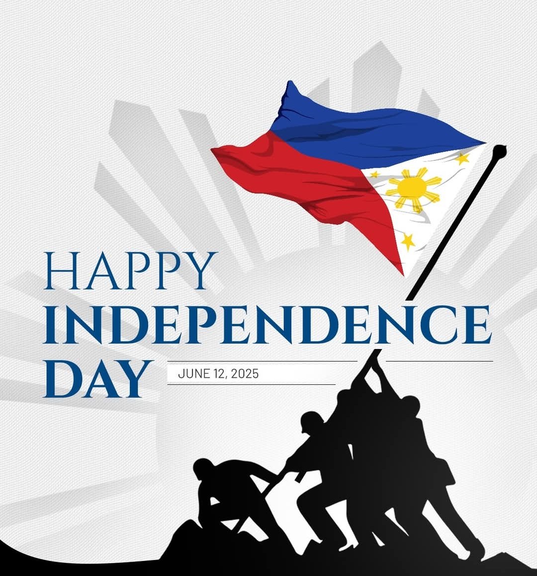 Zelliis1's tweet photo. Malaya tayong mangarap at bumuo ng mas magandang kinabukasan, para sa sarili, pamilya, at bayan. 

Ngayong 𝗔𝗿𝗮𝘄 𝗻𝗴 𝗞𝗮𝗹𝗮𝘆𝗮𝗮𝗻, sabay-sabay nating ipagdiwang ang diwa ng pagiging isang Pilipino. 

Maligayang Araw ng Kalayaan, Pilipinas.
#IndependenceDay2025 https://t.co/Ku0me9YjpK