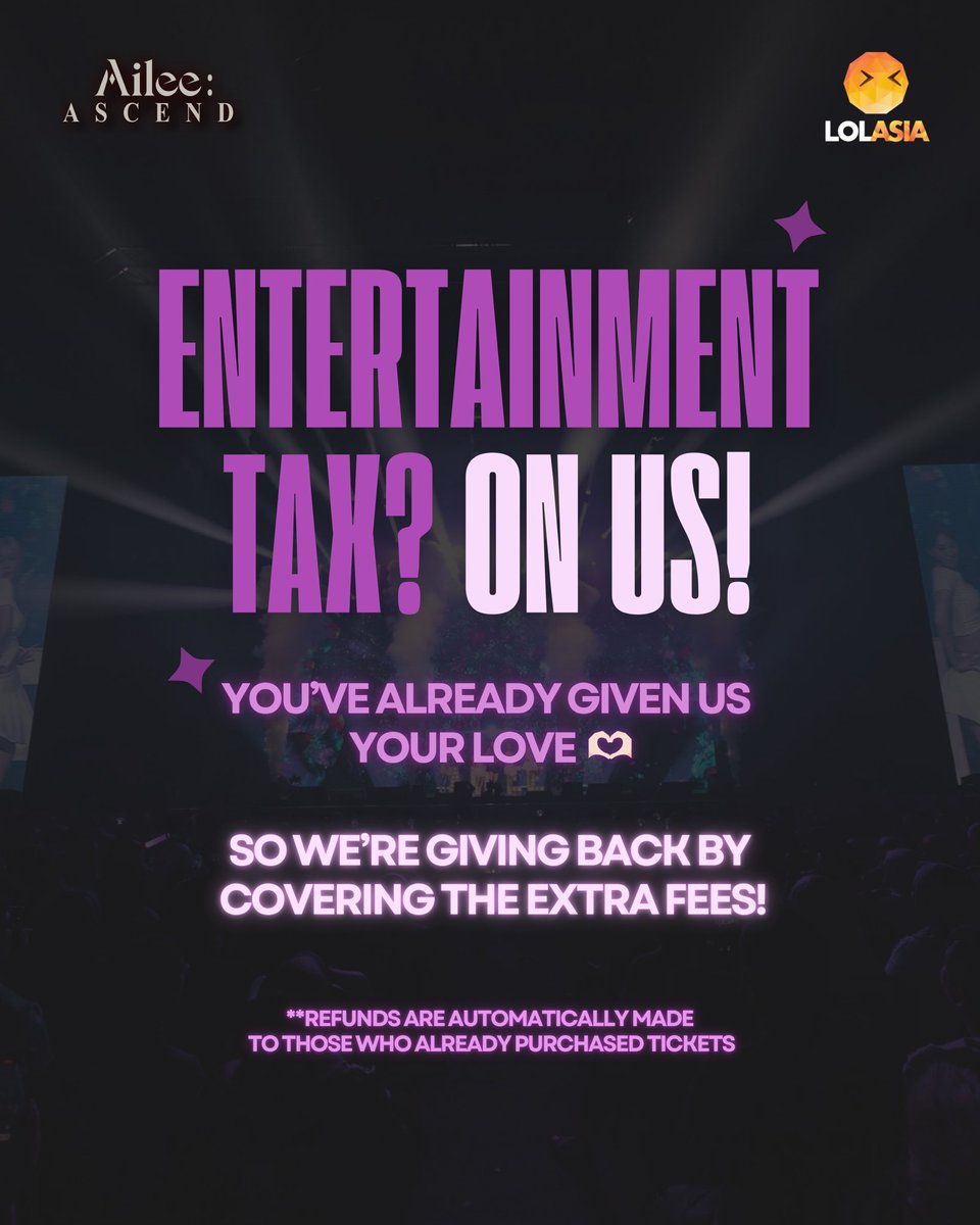 wearelolasia's tweet image. Thank you so much, Aileeans! 💖
Because of your love and support, we’ve got a few surprises just for you: