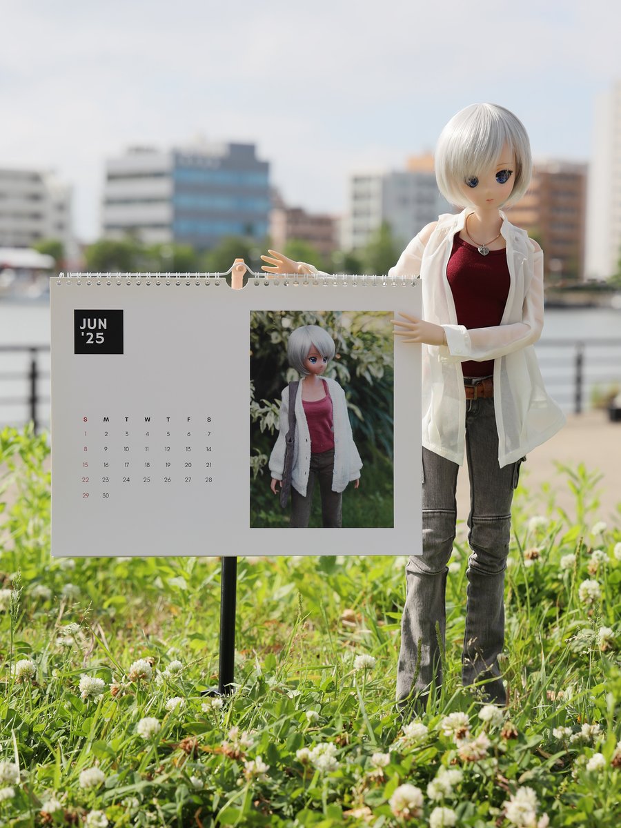 6月のちーさん。
カレンダーは @jurgenstaub さん作。🙂

#スマートドール
#smartdoll