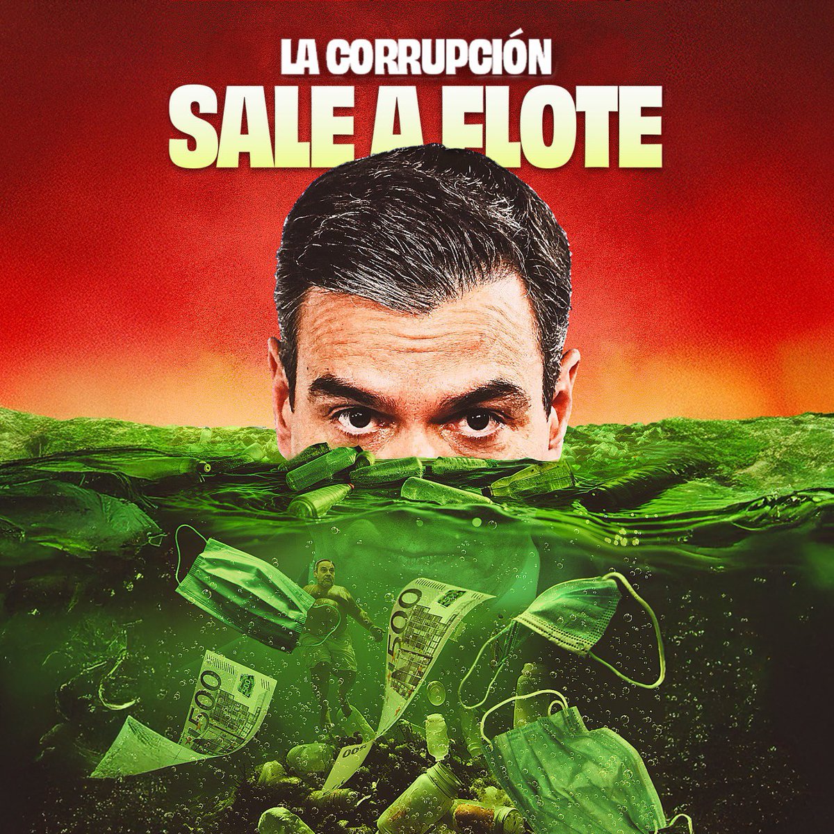 VOX 🇪🇸 (@vox_es) on Twitter photo ACTUALIZAMOS:
Su n°2 en el banquillo por corrupción.
Su Fiscal General en el banquillo por corrupción.
Su mujer en el banquillo por corrupción.
Su hermano en el banquillo por corrupción.
Su n° 3 al banquillo por corrupción.
DIMITE Y CONVOCA ELECCIONES, <a href="/sanchezcastejon/">Pedro Sánchez</a>. ACTUALIZAMOS:
Su n°2 en el banquillo por corrupción.
Su Fiscal General en el banquillo por corrupción.
Su mujer en el banquillo por corrupción.
Su hermano en el banquillo por corrupción.
Su n° 3 al banquillo por corrupción.
DIMITE Y CONVOCA ELECCIONES, <a href="/sanchezcastejon/">Pedro Sánchez</a>.
