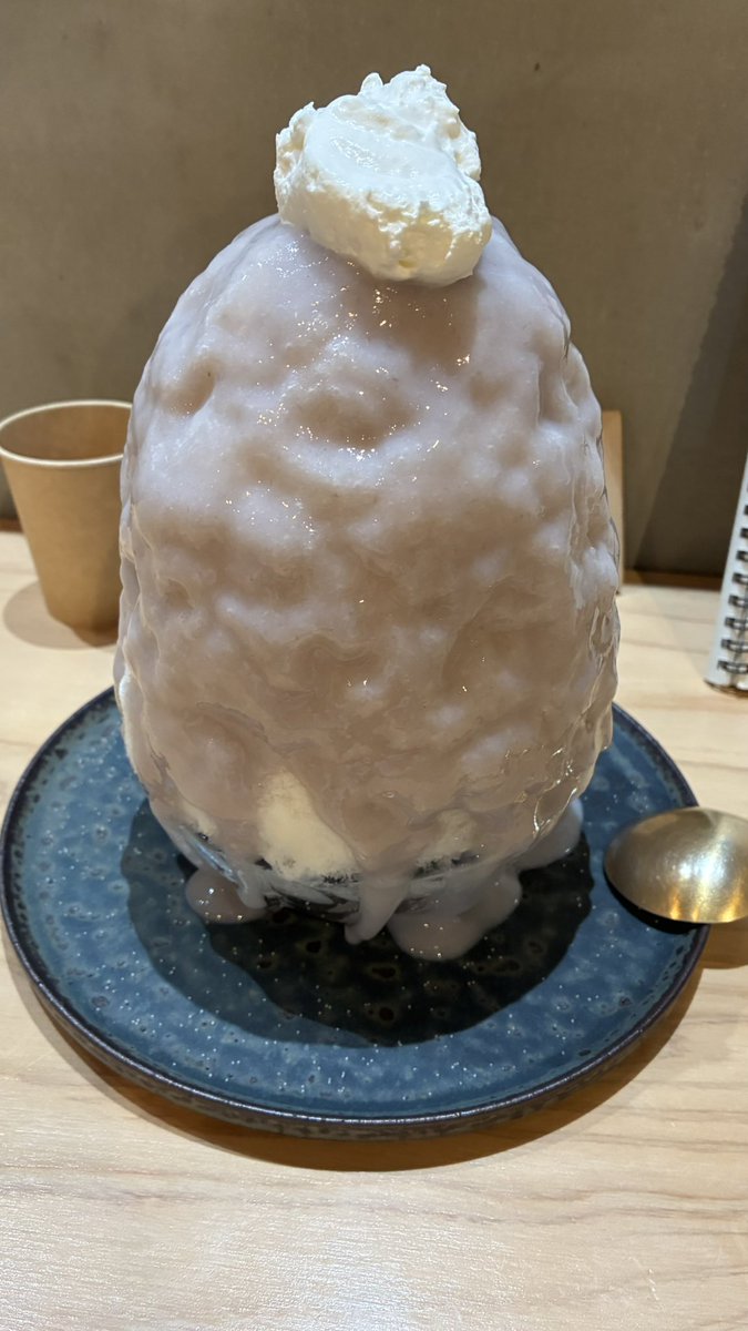 暑い日に最高のかき氷