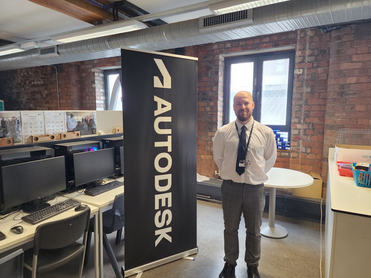 LifeSciencesUTC's tweet image. We are proud to announce that our Engineering teacher Andy Plevin is officially the ONLY certified @autodesk  Instructor working in a school in the North West (and to our knowledge the UK) 👏

Read more here: lifesciencesutc.co.uk/autodesk-instr…