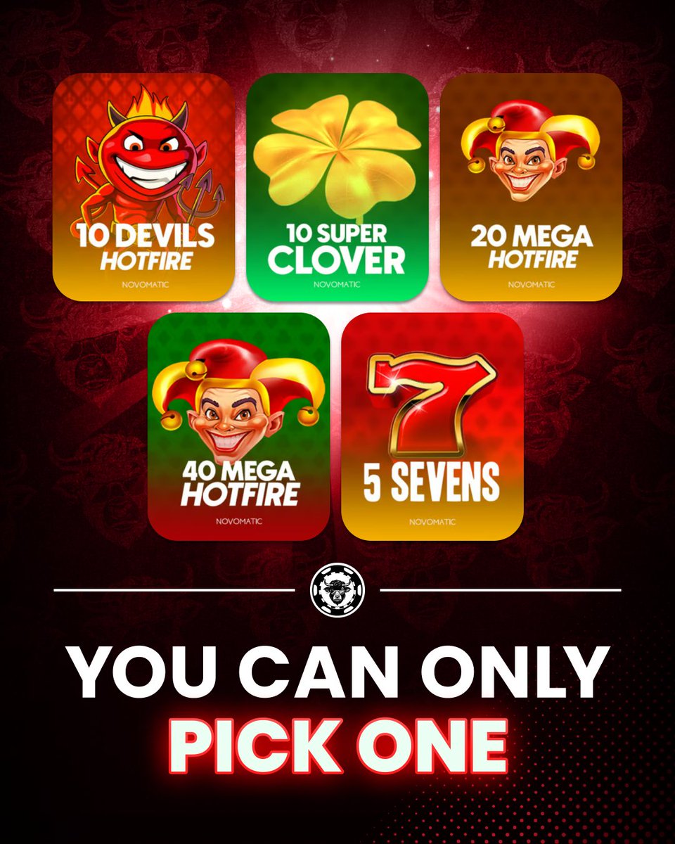 You’ve got just one choice…

Which one’s it gonna be? 🤔