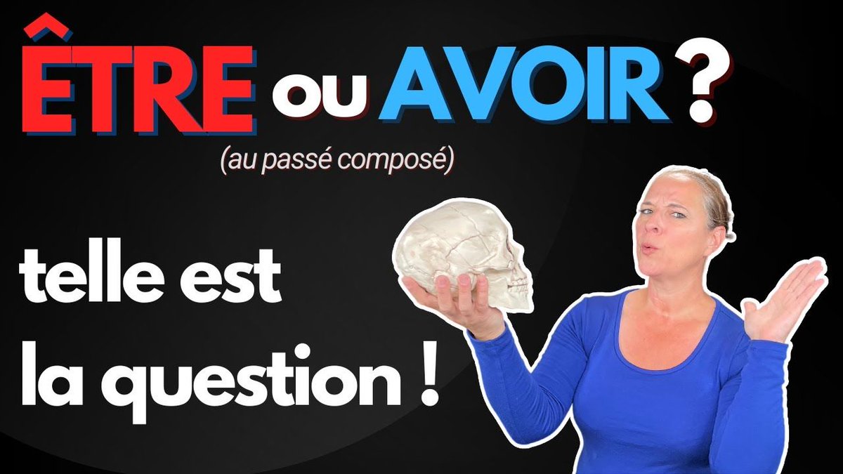 reisquarteu's tweet image. Être or Avoir in the #PasséComposé in #French... French #PastTense explained: youtu.be/R7CMGVsanu8 #ApprendreFrançais