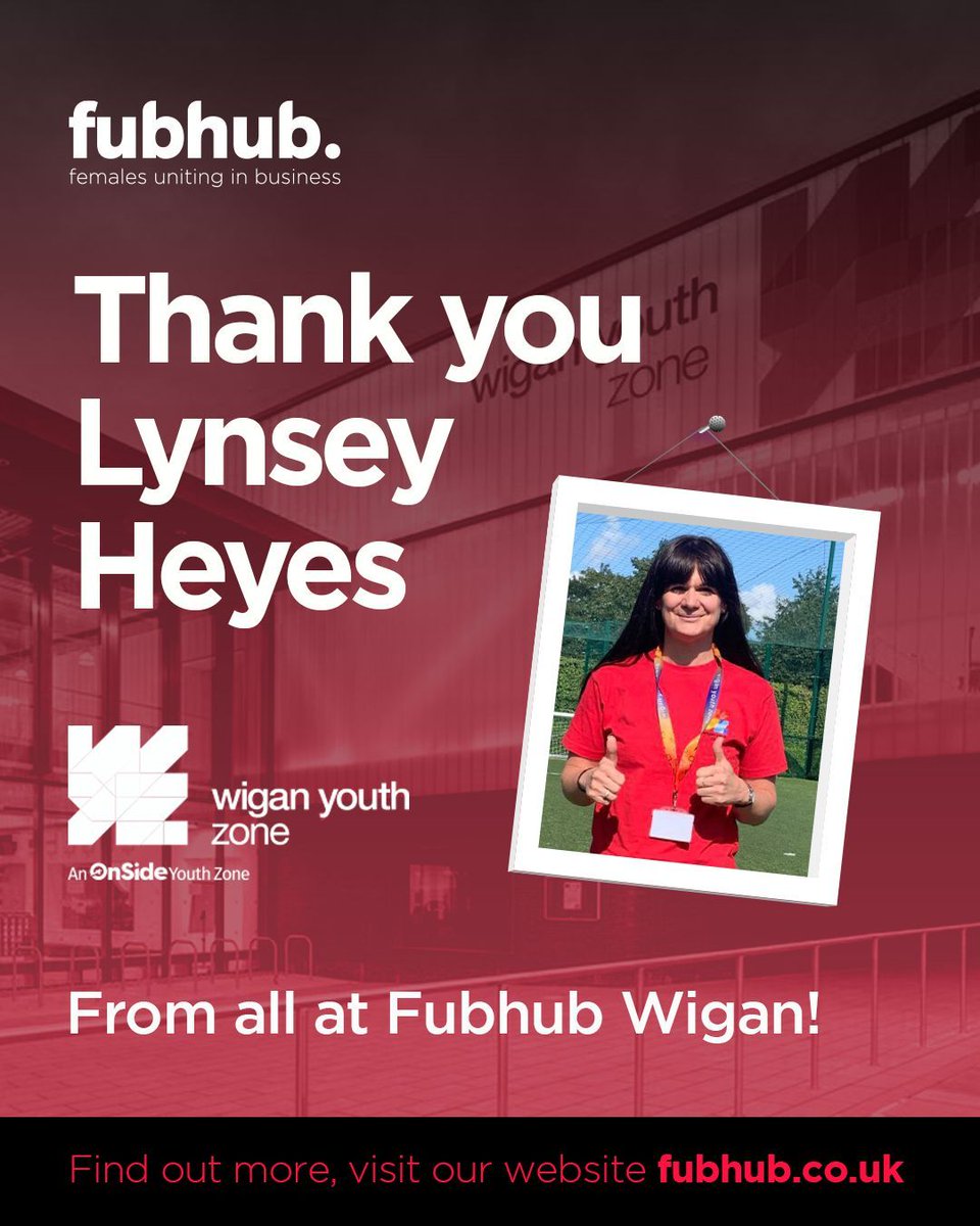 🌟 A huge thank you to the brilliant Lynsey Heyes, Head of Fundraising at Wigan Youth Zone, for joining us as our guest speaker at the June Fubhub Wigan event! 

It was inspiring to hear about the Paint the Borough Red campaign.

fubhub.co.uk  

#FubhubWigan
