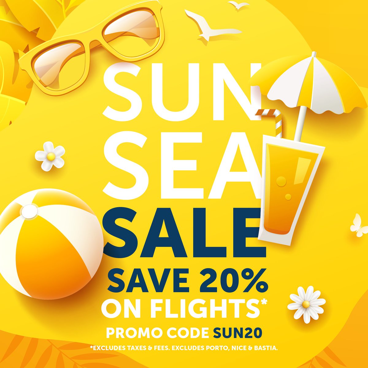 ✈️ Still to book your flights to #Alderney for the summer? Now is the perfect time!

Save 20% on travel from 17 June - 22 October 2025 with Aurigny. Use promo code SUN20 on checkout but be quick - valid on bookings made until 24 June!

Head to aurigny.com to book