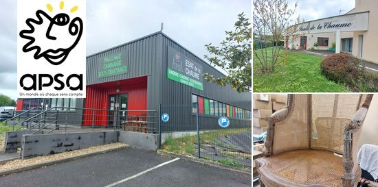 Dorine Livet, Chargée de recrutement à Poitiers, était en visite à l'𝗘𝗦𝗔𝗧 𝗱𝗲 𝗹𝗮 𝗖𝗵𝗮𝘂𝗺𝗲, à Saint Benoit (86), de notre coopérateur l'APSA : le seul établissement de la région Poitevine qui permet à des personnes déficientes sensorielles d'exercer une profession.