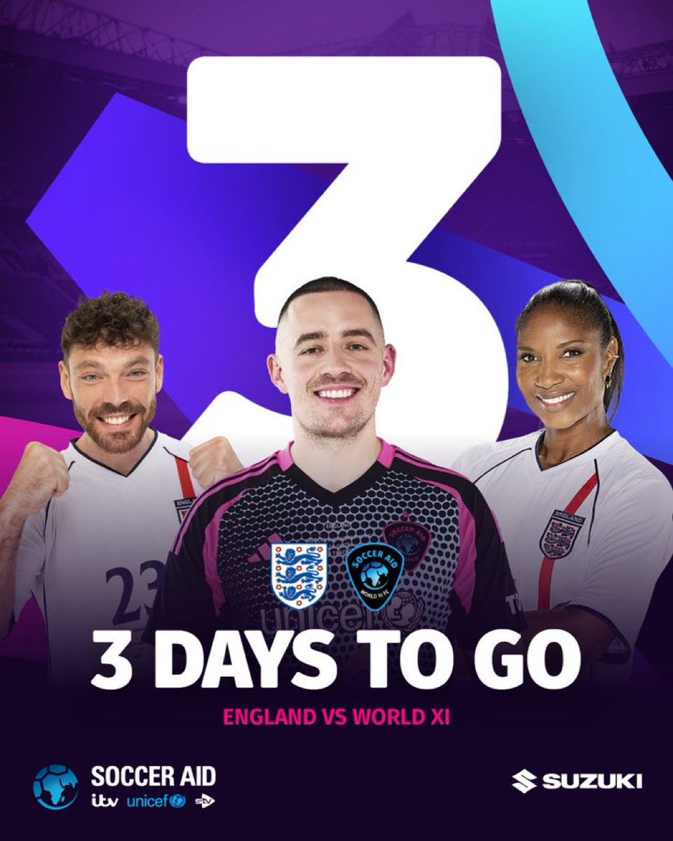 One Minute Briefs ⏱️ (@oneminutebriefs) on Twitter photo Today we are calling on the OMBLES to show their support for this weekend’s <a href="/socceraid/">Soccer Aid</a> ⚽️
One Minute Brief of the Day:
Create posters to promote #SoccerAid
socceraid.org.uk
Post yours to feature in the daily album at: facebook.com/oneminutebriefs
We’d also love you to share Today we are calling on the OMBLES to show their support for this weekend’s <a href="/socceraid/">Soccer Aid</a> ⚽️
One Minute Brief of the Day:
Create posters to promote #SoccerAid
socceraid.org.uk
Post yours to feature in the daily album at: facebook.com/oneminutebriefs
We’d also love you to share