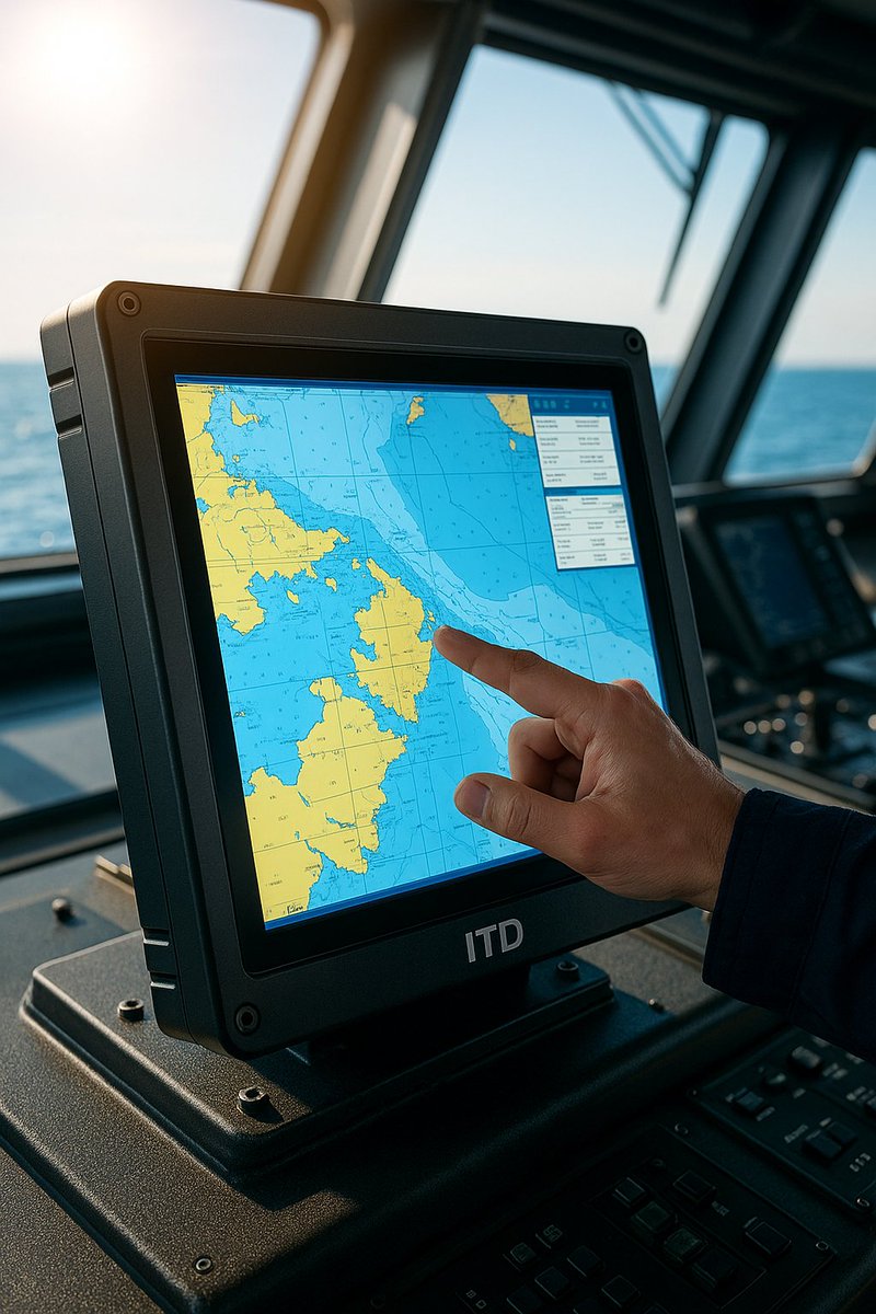 ITDDisplay's tweet image. Navigate your way through the seas with ITD’s high brightness panel mount touch monitor! 🌞 With sunlight-readable screens and rugged construction, it’s built for the toughest marine environments. Perfect for boaters &amp;amp; navigators. #MarineTech #SunlightReadable #RuggedDesign