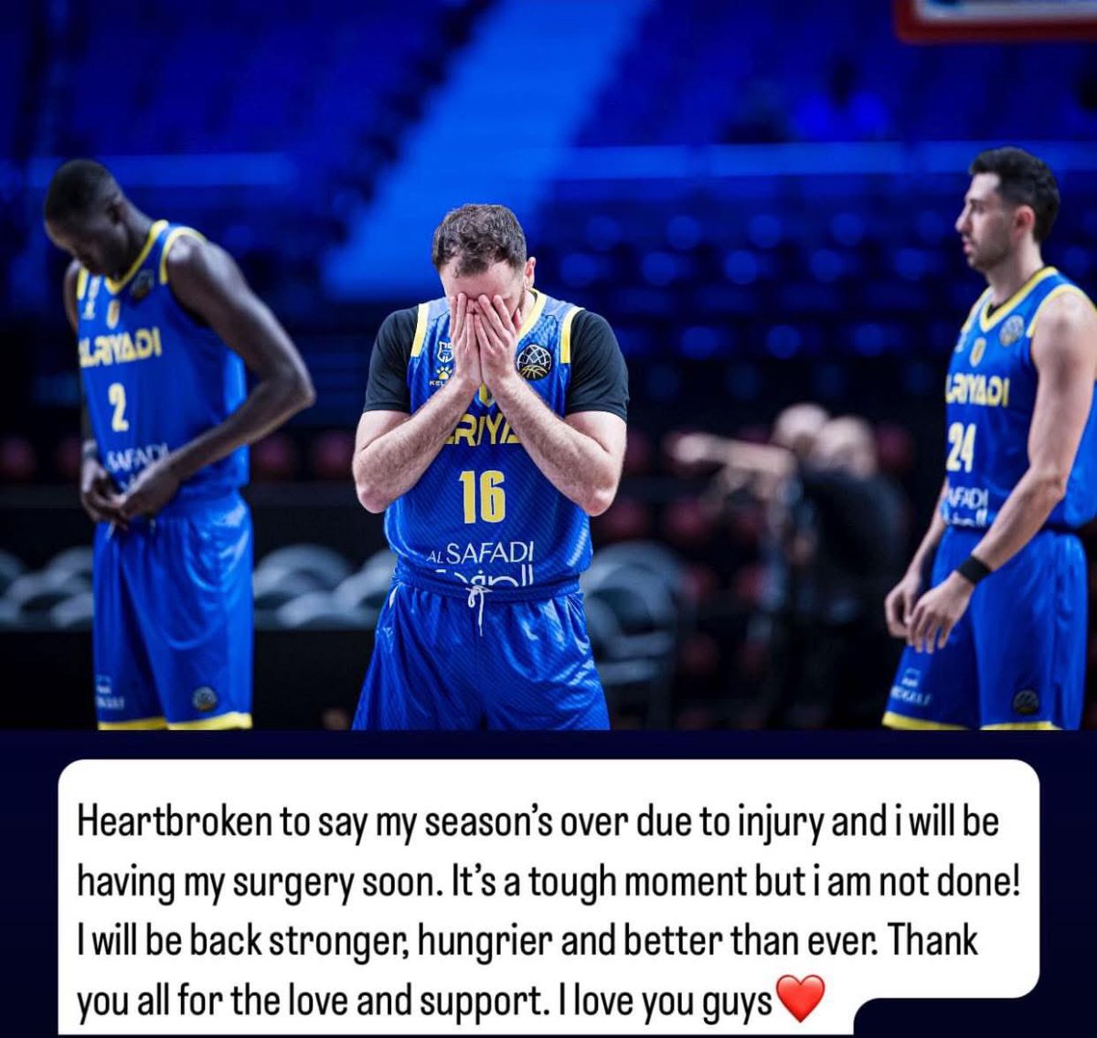 Seems like Warl Arakji is out of Asia Cup. Prayers up for a swift recovery 🙏