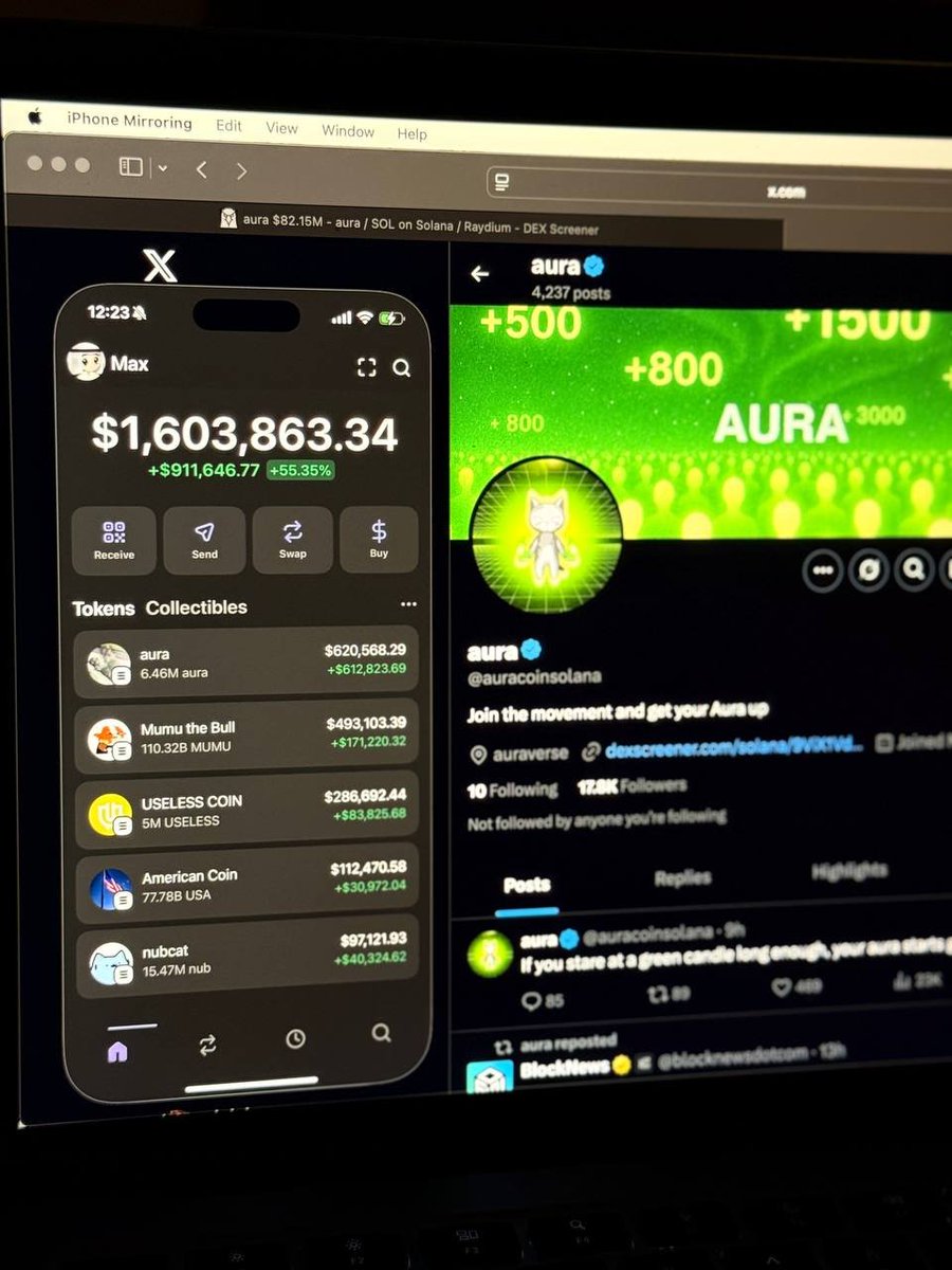 Who has 0$ in their wallet?

Sending $5000 $AURA

Drop $SOL wallet, i'm changing that 👇🏼