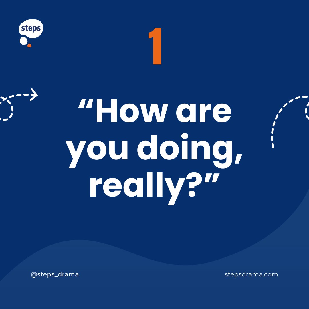 StepsDrama's tweet image. Busy leaders skip small talk, but honest check-ins build trust. Ask: &quot;How are you, really?&quot; What small shift can you make this week for your team&apos;s safety? #PsychologicalSafety #DramaBasedLearning #LeadershipDevelopment #BehaviouralChange #TeamTrust #PeopleFirst #CultureShift