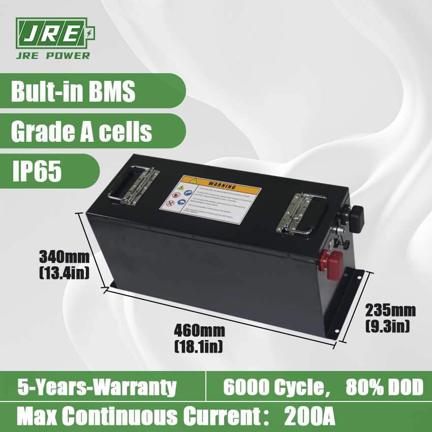 JREPowerBattery's tweet photo. ⚡JRE-PK-48100 48V 100Ah LiFePO4
Built Tough. Fits Everywhere.
🔋 6000+ CYCLES | Zero Maintenance | 2-Year Storage
🚀POWERS:
☀️Solar | 🏕️ RV | ⛳ Golf Cart | 🚤 Marine | 🚑 Backup
✨UPGRADES:
• Military-grade reliability
• Direct Pb swap (UPS/Medical)
• M8 terminals for LSVs https://t.co/3BXAjmQ1Fy