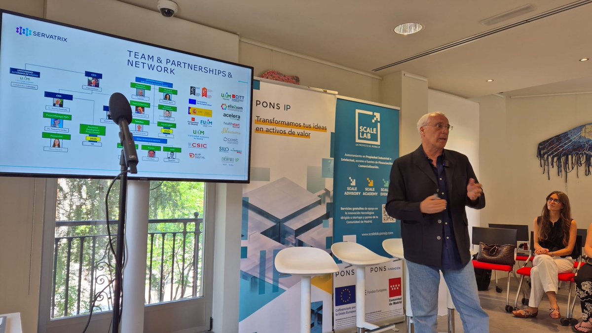 Fundación PONS (@fundacionpons) on Twitter photo 🚀 Turno en #ScaleLab para las “Soluciones emergentes en biotecnología”, moderada por <a href="/adulanto/">Abel Dulanto C</a> (<a href="/EFEnoticias/">EFE Noticias</a>)
Presentan sus proyectos: BioClonal | Servatrix | 60Nd | Naturquinoa | SMED Clinical Research | COLFEED4Print | RegPharmaClin | STAb Therapeutics
#Biotech #DigitalHealth 🚀 Turno en #ScaleLab para las “Soluciones emergentes en biotecnología”, moderada por <a href="/adulanto/">Abel Dulanto C</a> (<a href="/EFEnoticias/">EFE Noticias</a>)
Presentan sus proyectos: BioClonal | Servatrix | 60Nd | Naturquinoa | SMED Clinical Research | COLFEED4Print | RegPharmaClin | STAb Therapeutics
#Biotech #DigitalHealth